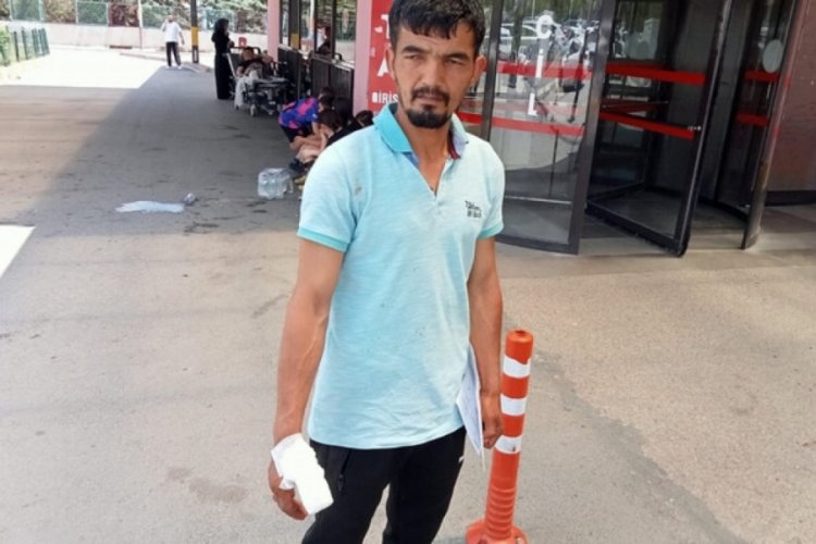 Ankara'da acemi kasap parmağını makineye kaptırdı