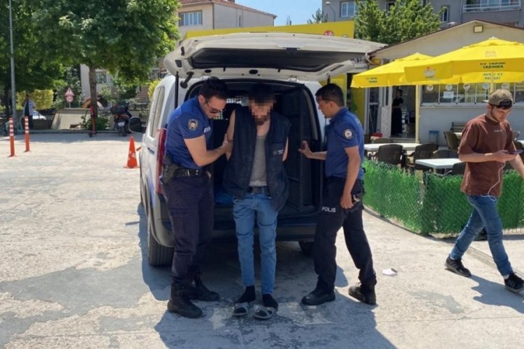 Bursa'da baltalı hırsız yakalandı!