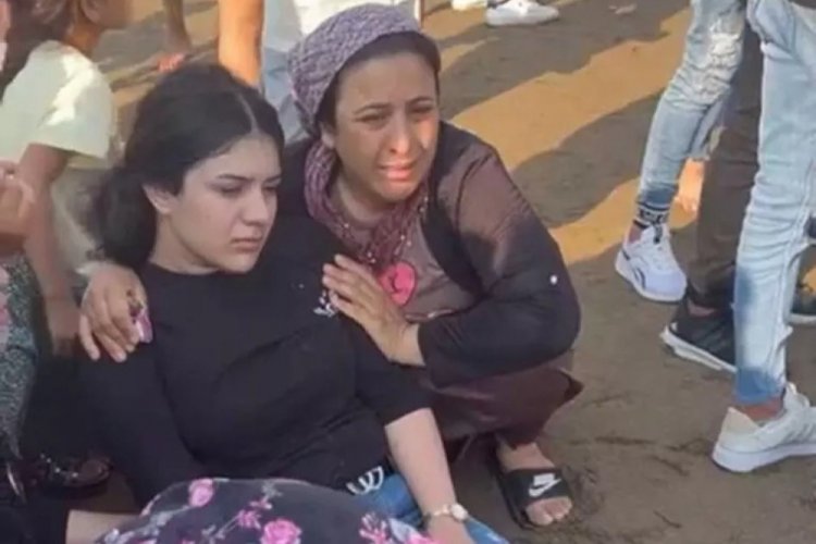 Serinlemek i&ccedil;in denize giren adam kaybolunca eşi sinir krizi ge&ccedil;irdi