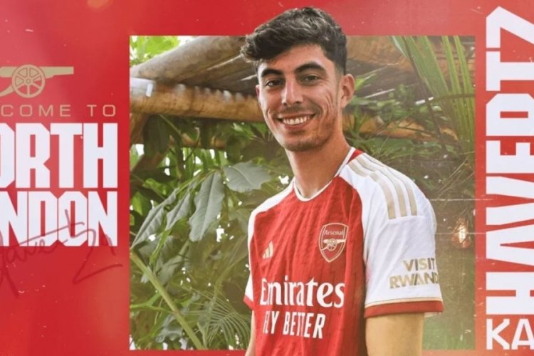 Arsenal, Kai Havertz'i a&ccedil;ıkladı