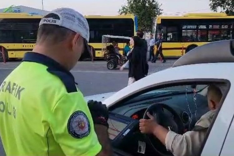 Bursa'da trafiğe bayram denetimi