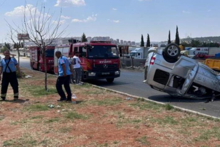 Gaziantep'te kurban kesimi sonrası feci kaza! 2'si ağır 5 yaralı