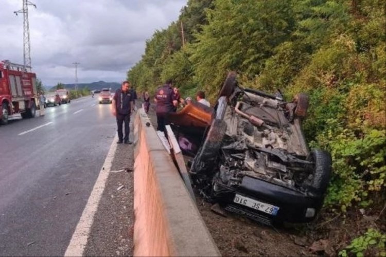 Zonguldak'ta trafik kazası! &Ccedil;ok sayıda yaralı var