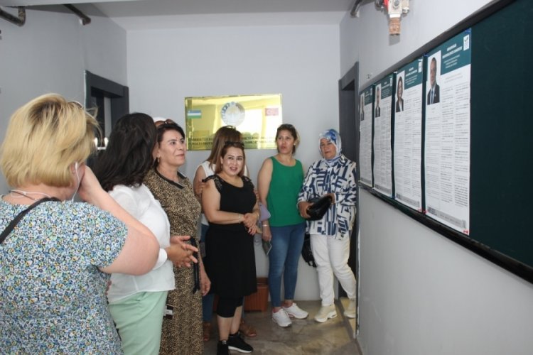 Bursa'daki &Ouml;zbekistan vatandaşları sandık başına gittiler