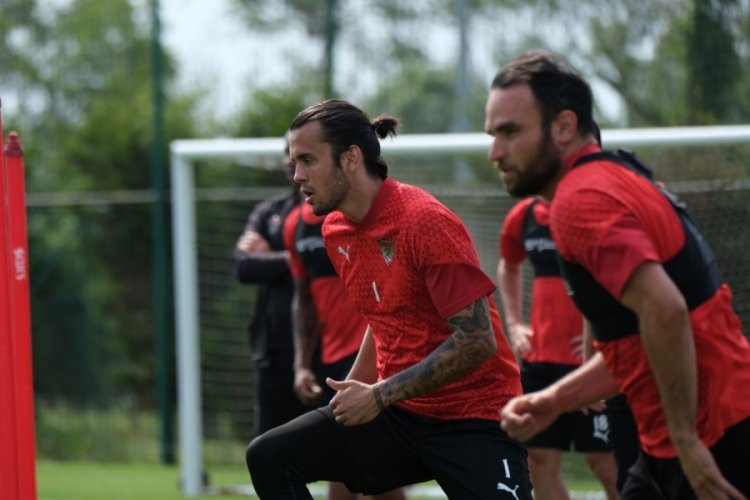 Hatayspor, yeni sezon hazırlıklarını s&uuml;rd&uuml;r&uuml;yor