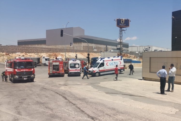 Gaziantep'te fabrika yangını!