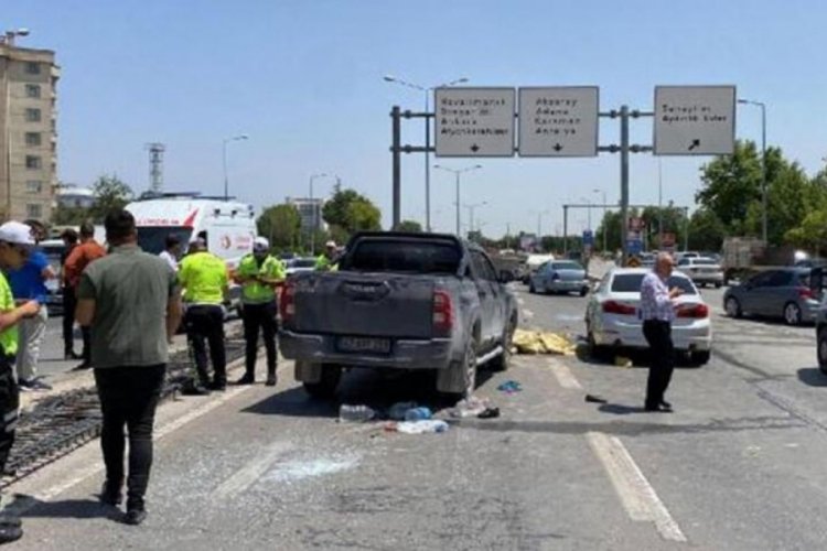 Konya'da feci kaza! 1 &ouml;l&uuml;, 4 yaralı