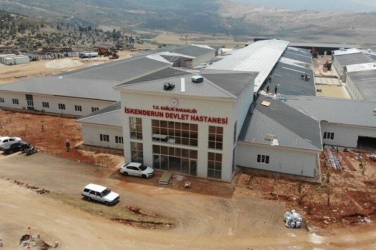 Hatay'da İskenderun Acil Durum Hastanesi i&ccedil;in sona doğru