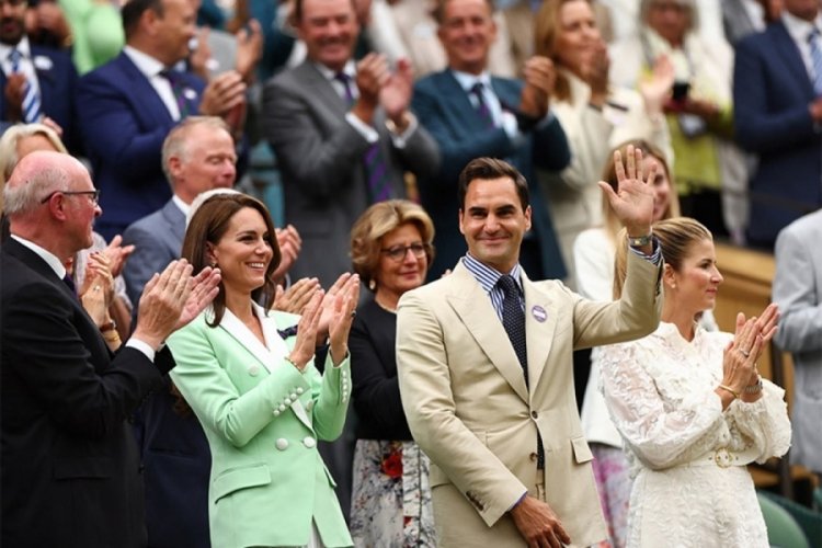 Federer, emeklilik kararından sonra ilk kez Wimbledon'da