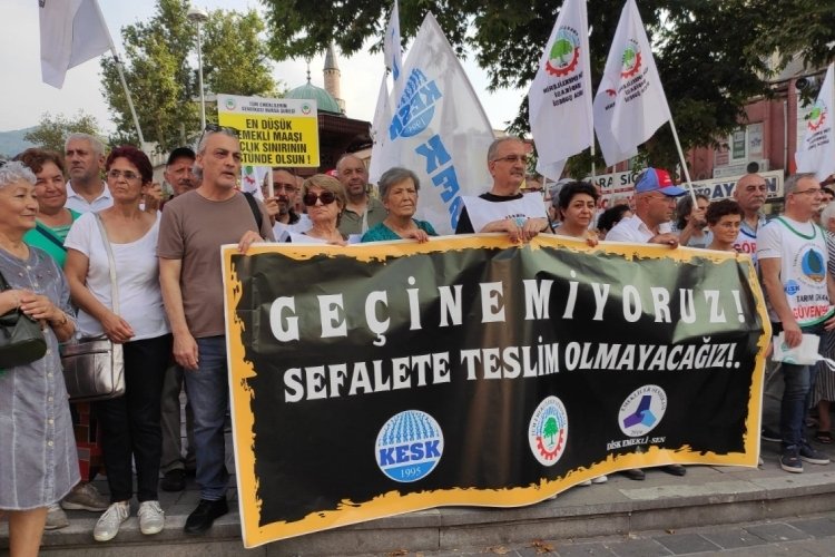 Bursa'da sendikalar seslerini duyurmak istiyor: Geçinemiyoruz
