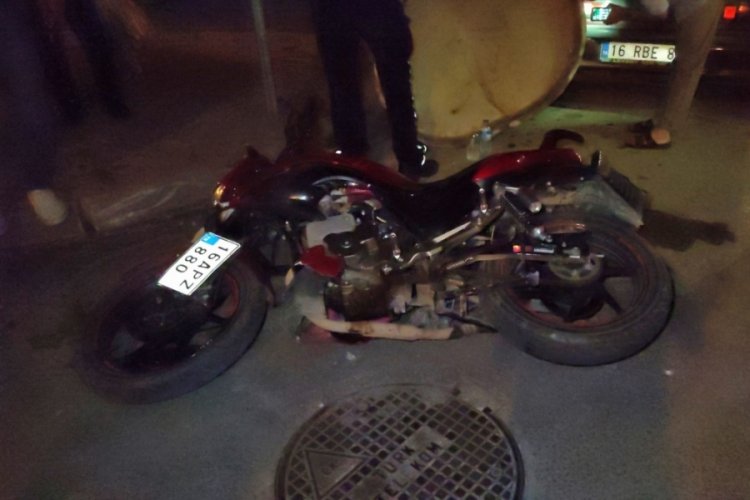 Bursa'da motosikletler birbirine girdi: 5 yaralı