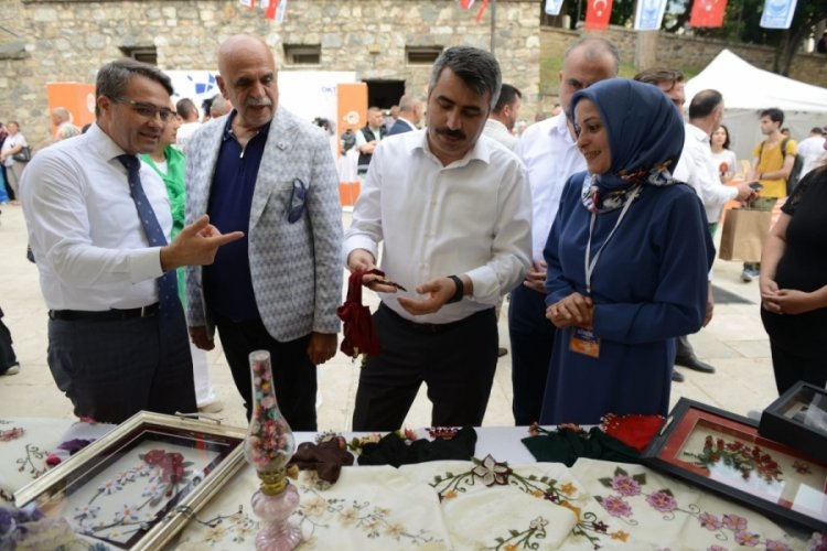 Bursa'da el emekleri festivali başladı