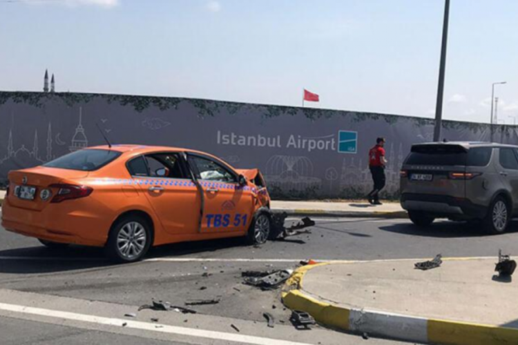 İstanbul Havalimanı'nda kaza! 3 kişi yaralandı