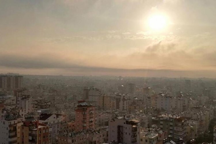 Antalya'yı nem bulutları kapladı