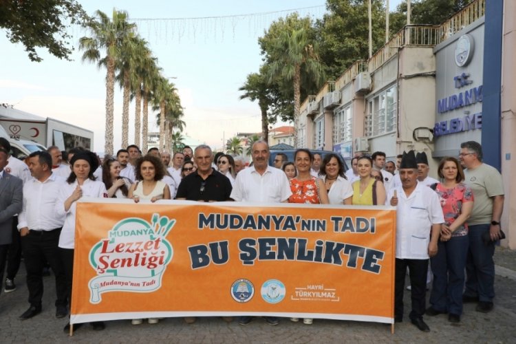 Bursa Mudanya lezzet şenliği başladı