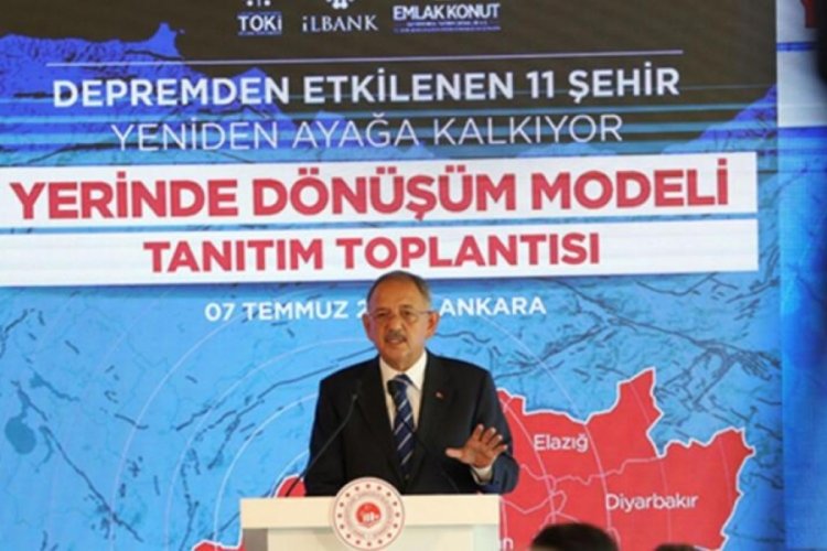 Bakan &Ouml;zhaseki: Afet d&ouml;n&uuml;ş&uuml;m s&uuml;recini d&ouml;rt kırmızı &ccedil;izgiden &ouml;d&uuml;n vermeden denetleyeceğiz