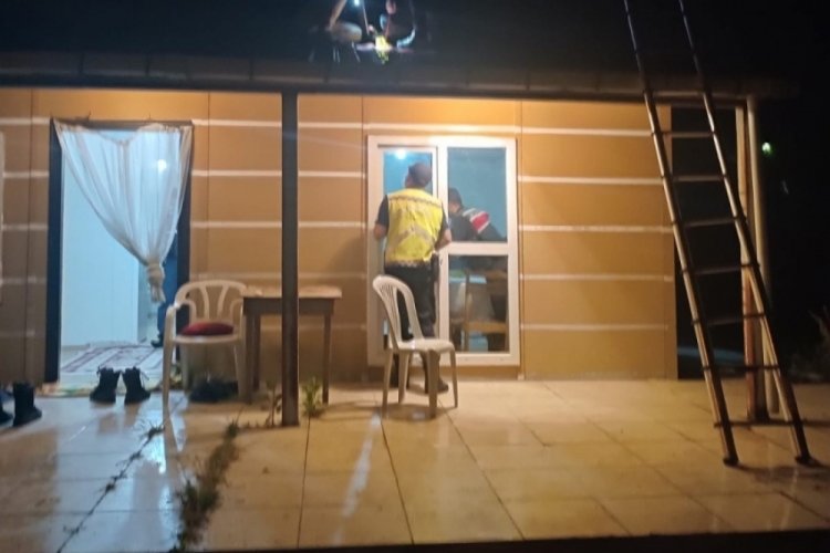 Kastamonu'da maganda kurşunu kafasına isabet etti