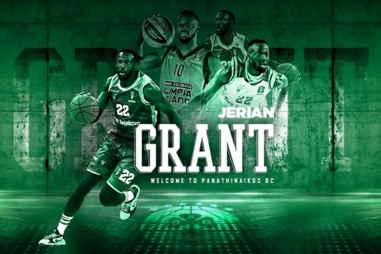 Panathinaikos, T&uuml;rk Telekom'dan Jerian Grant'ı kadrosuna kattı
