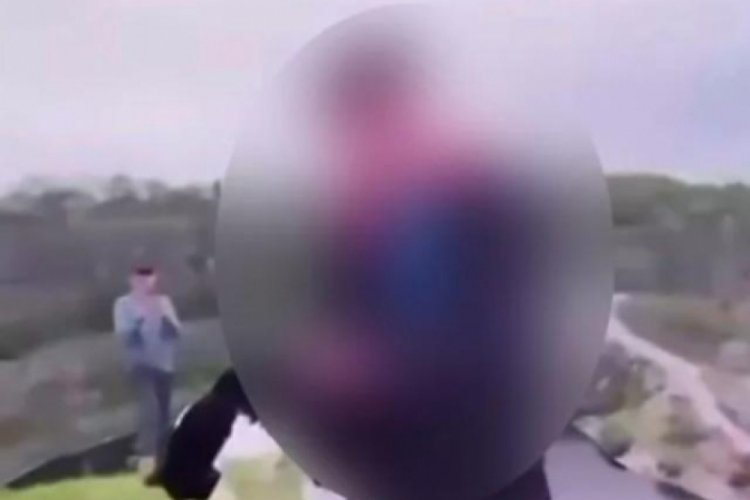 Skandal g&ouml;r&uuml;nt&uuml;! Kediyi u&ccedil;urumdan attılar