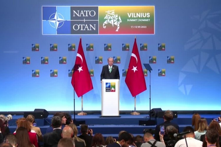 Cumhurbaşkanı Erdoğan: NATO Zirvesi'nin bizim a&ccedil;ımızdan en &ouml;nemli &ccedil;ıktısı...