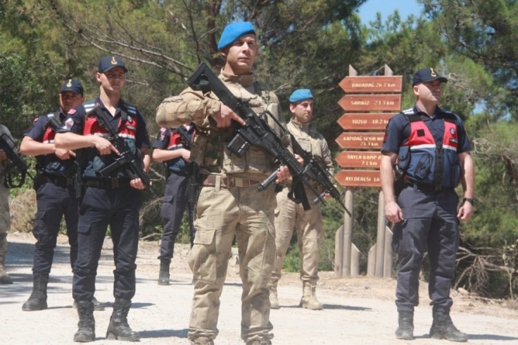Kazdağları'na komando koruması
