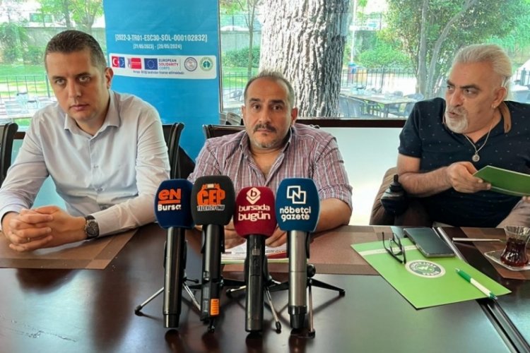 Bursa'da 'Gen&ccedil;lerin Engelli Farkındalığının Arttırılması Projesi' anlatıldı