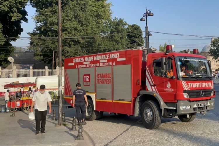 İstanbul'da Yerebatan Sarnıcı M&uuml;zesi'nde koku paniği