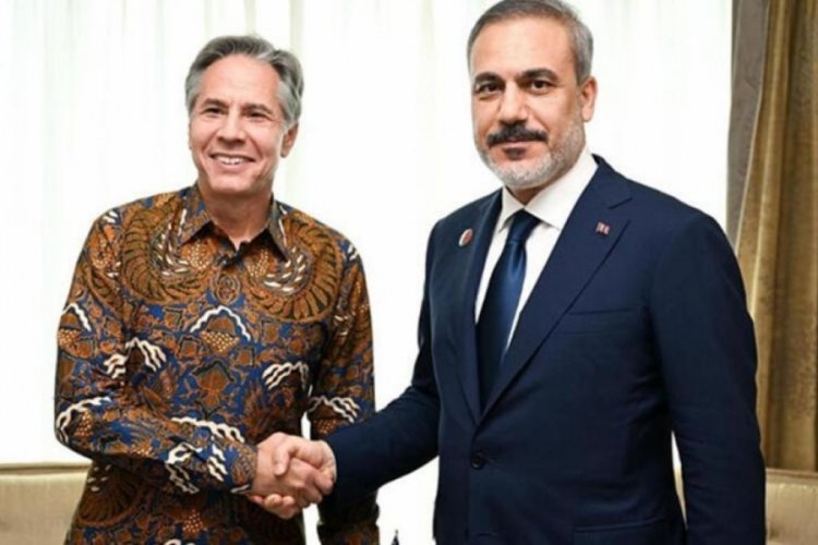 Bakan Fidan ABD'li mevkidaşı Blinken ile g&ouml;r&uuml;şt&uuml;