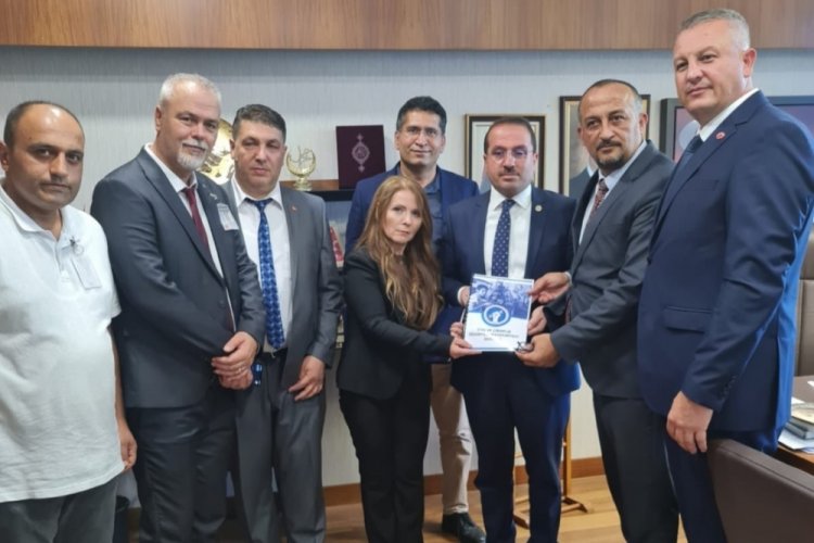 Staj ve &ccedil;ıraklık mağdurları meclisi ziyaret etti