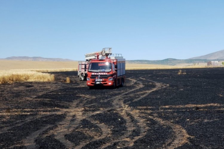 Trafodan &ccedil;ıkan kıvılcım 70 d&ouml;n&uuml;ml&uuml;k ekili alanı k&uuml;l etti