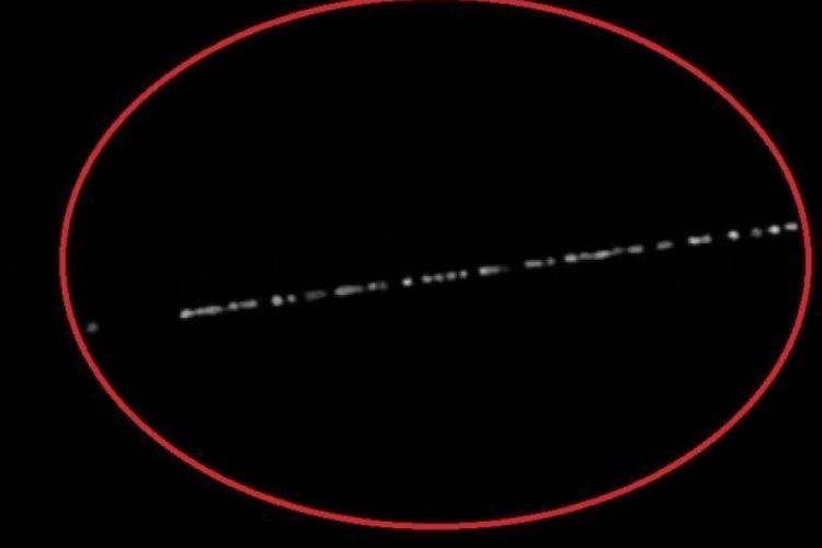 Starlink uyduları Bursa'da g&ouml;r&uuml;ld&uuml;