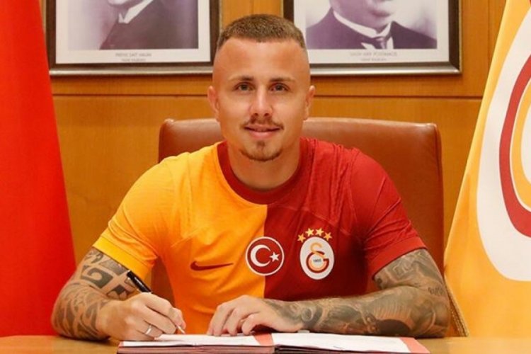 Galatasaray'ın yeni transferi Angelino: Taraftarımızla birlikte b&uuml;y&uuml;k başarılara imza atmak istiyoruz