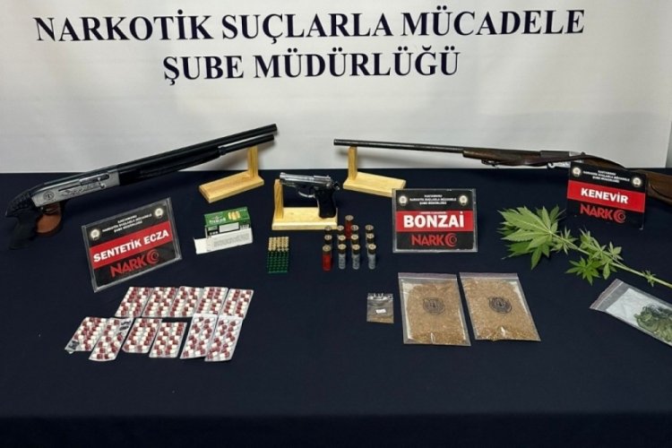 Kastamonu'da uyuşturucu operasyonu