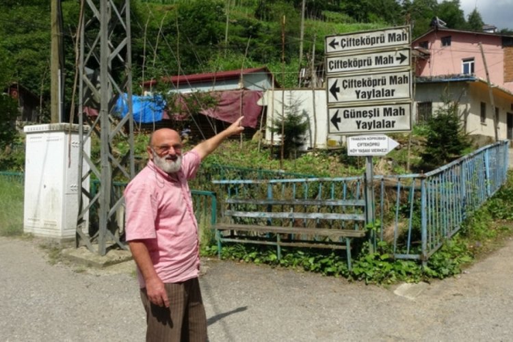 Trabzon'da ilgin&ccedil; tabela!