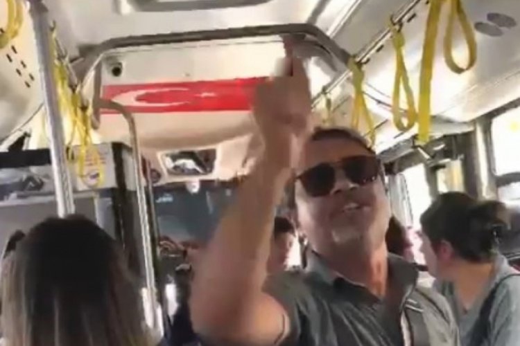 Antalya'da halk otob&uuml;s&uuml;nde 'klima' tartışması