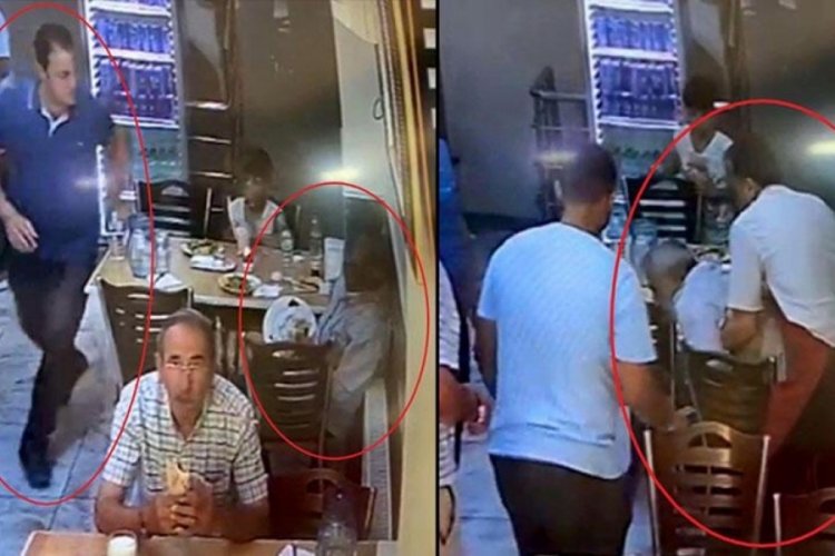 Elazığ'da boğazına yemek ka&ccedil;an m&uuml;şterisini 'Heimlich' manevrası ile kurtardı