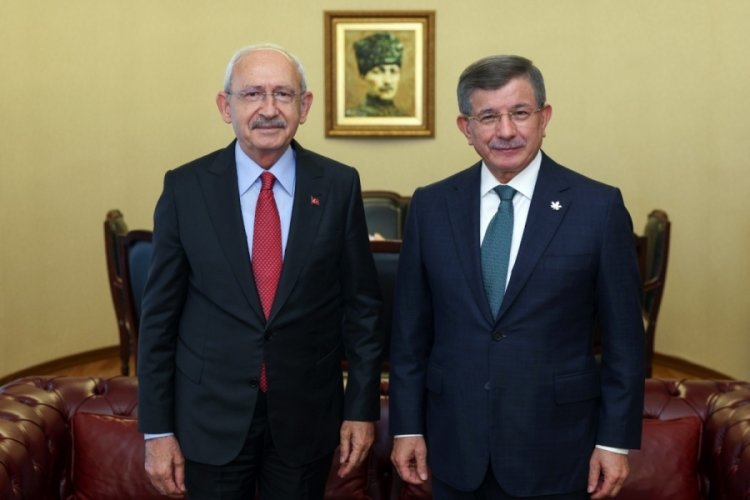 Davutoğlu, Kılı&ccedil;daroğlu'nu ziyaret etti