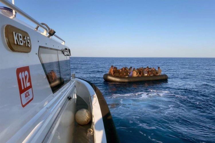Muğla Fethiye'de 42 g&ouml;&ccedil;men yakalandı