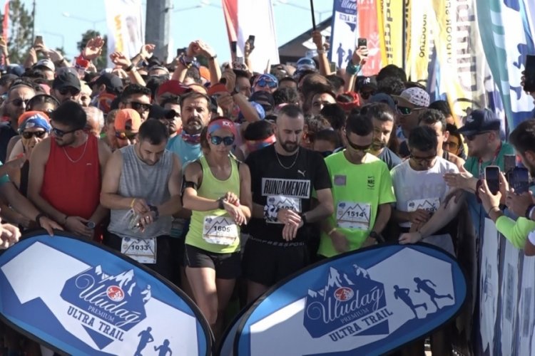 Uludağ'da 2 bin 200 koşucu ile 'Ultra Trail' heyecanı yaşandı