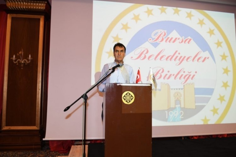 Bursa Belediyeler Birliği İzmir'de d&uuml;zenlen eğitim seminerine katıldı