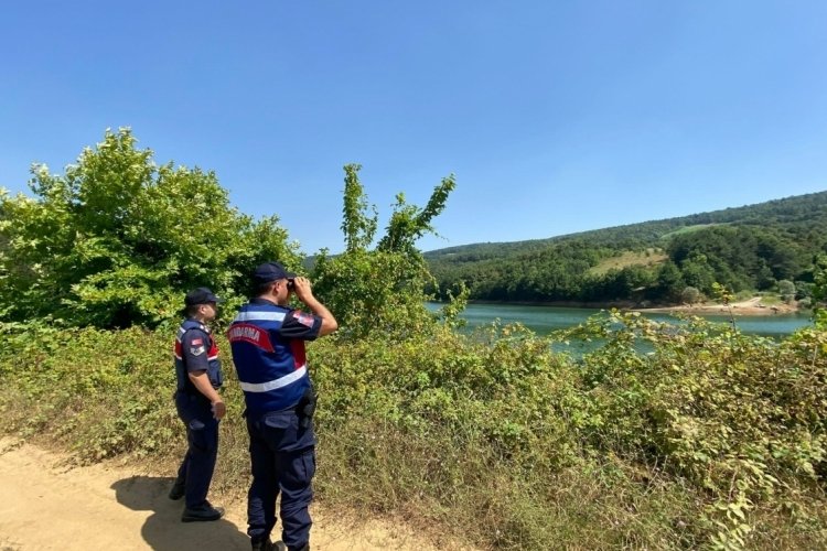 Bursa'da Kestel'de jandarma ormanlarda denetimi sıklaştırdı