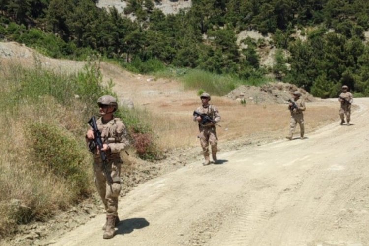 Manisa'da Mehmet&ccedil;ik yangın devriyesinde