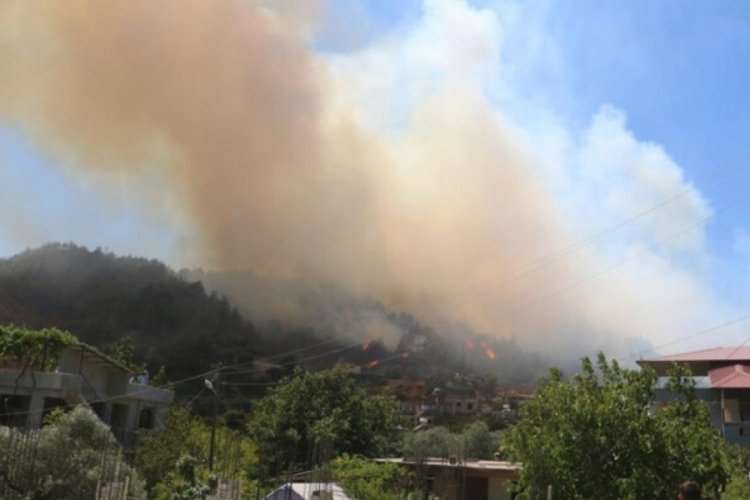 Hatay'da orman yangını! Vatandaşlar tahliye ediliyor