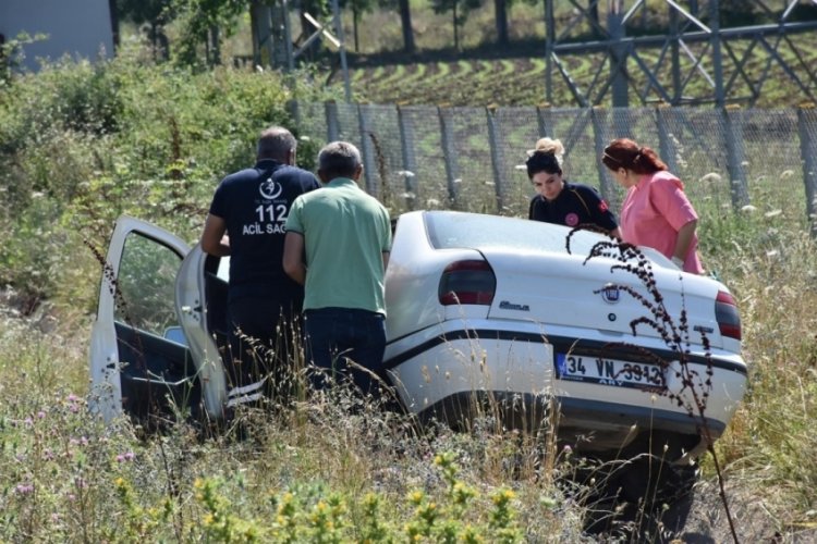 Sinop'ta otomobil su kanalına s&uuml;r&uuml;klendi: 7 yaralı