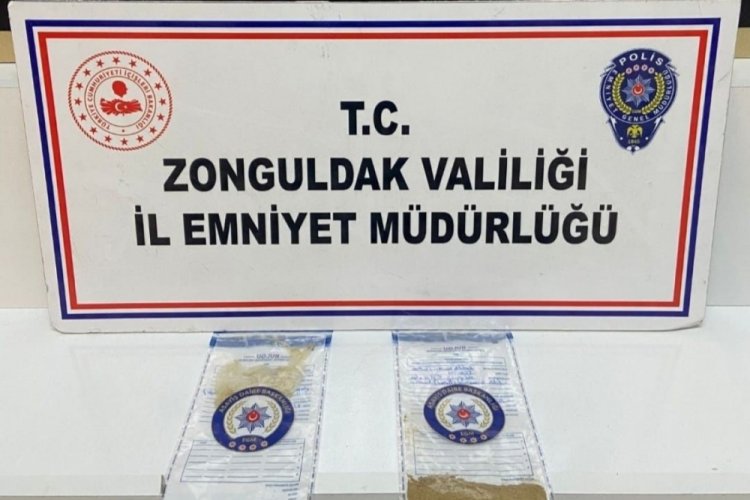 Zonguldak'ta uyuşturucu operasyonunda 3 g&ouml;zaltı