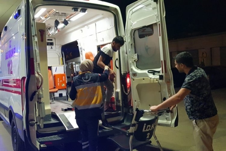 Bursa'da elektrikli motosiklete k&ouml;pek saldırdı! 2 yaralı