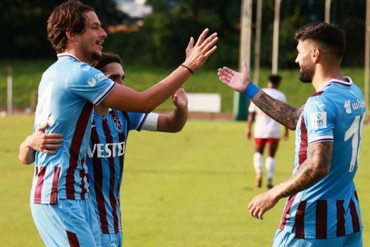 Trabzonspor Slovenya kampını galibiyetle noktaladı