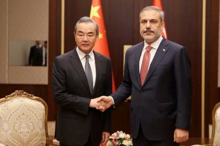 Bakan Fidan, Wang Yi ile g&ouml;r&uuml;şt&uuml;