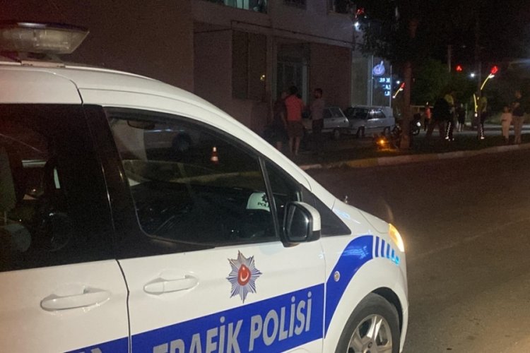 Uşak'ta motosiklet kazası