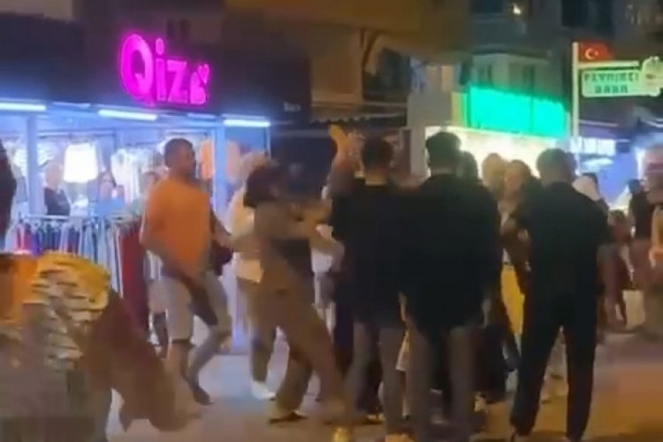 Bursa'da kadınlardan oluşan iki grup birbirine girdi!